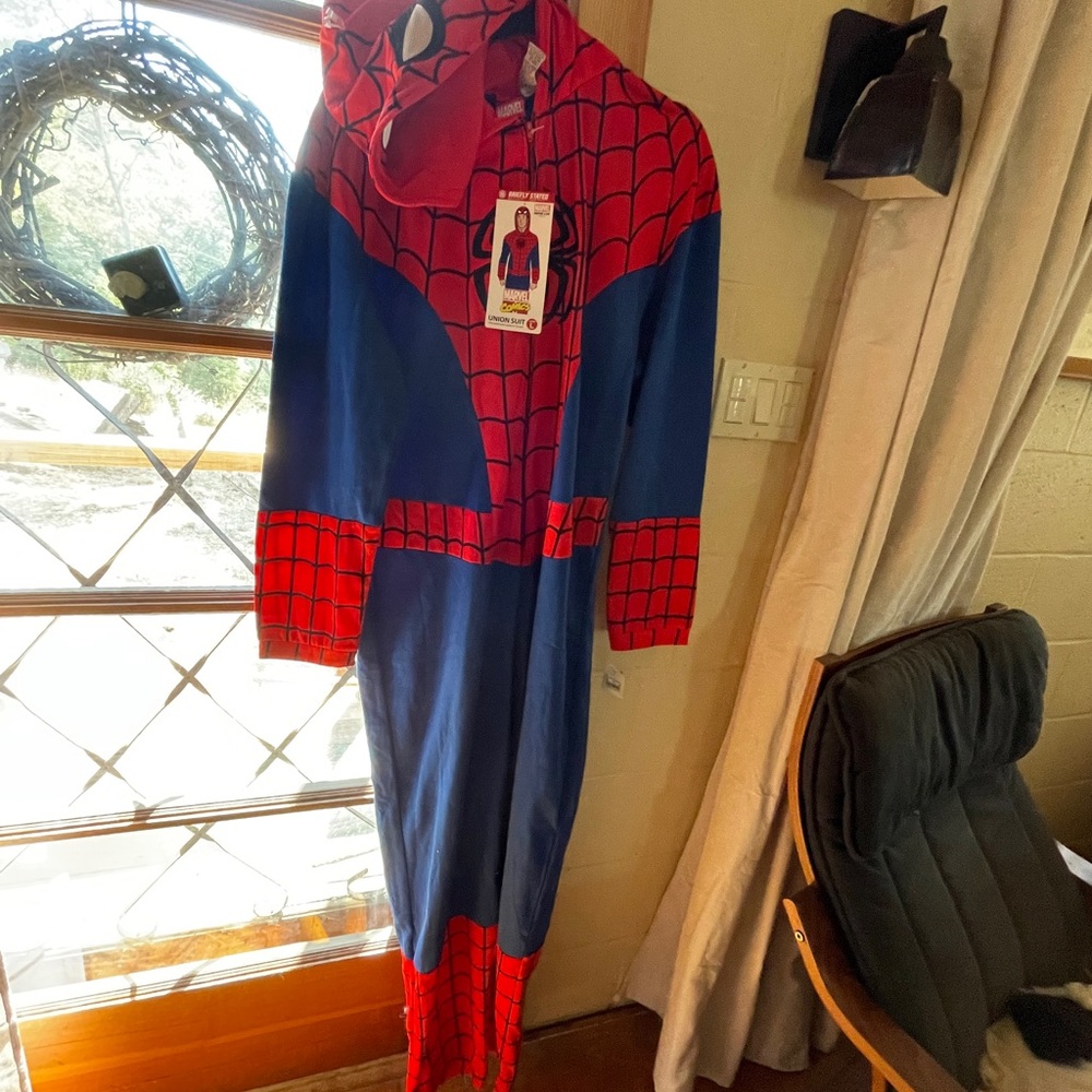 Spiderman Marvel brand soft Onesie Union Suit / Costume